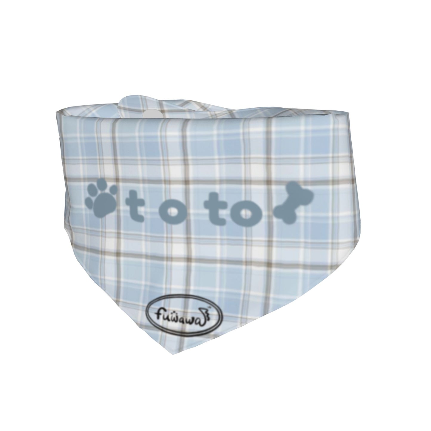 100% Cottom Customized Pet Bandana Bibs