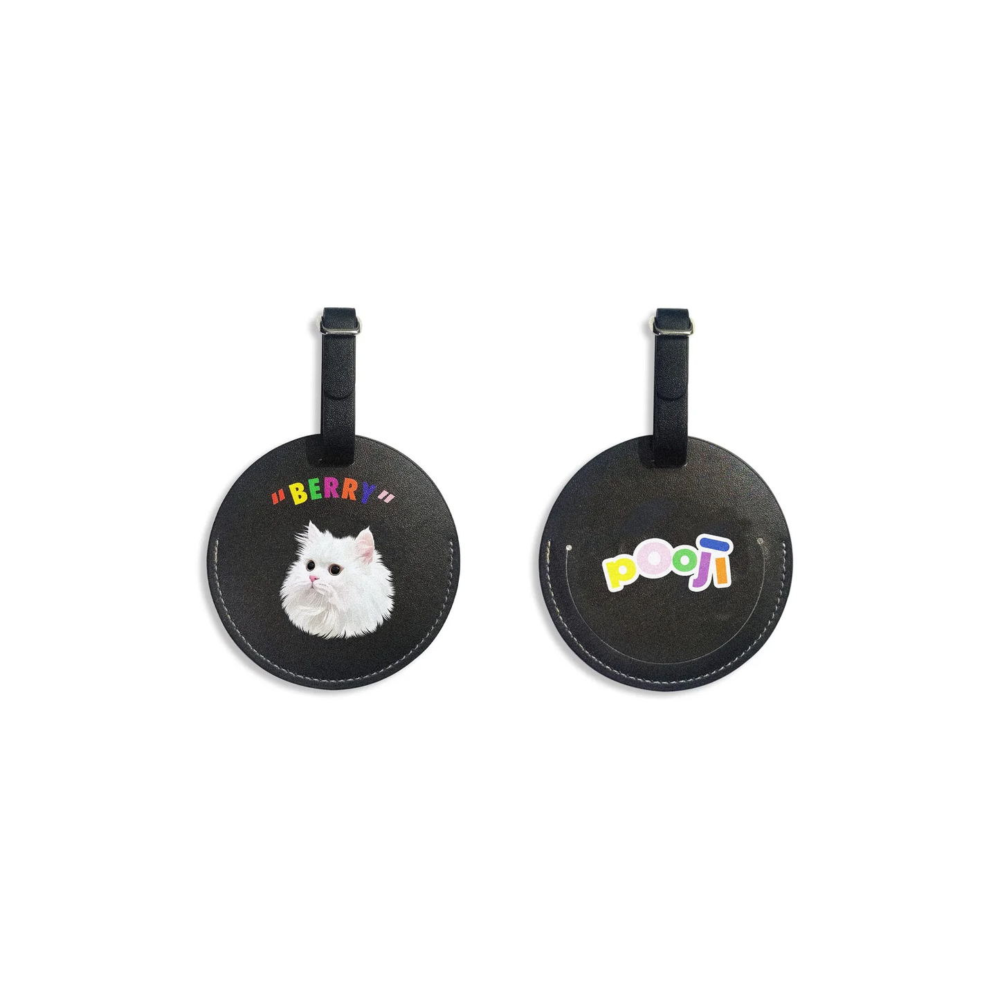Pooji - Custom Pet Portrait Luggage Tag