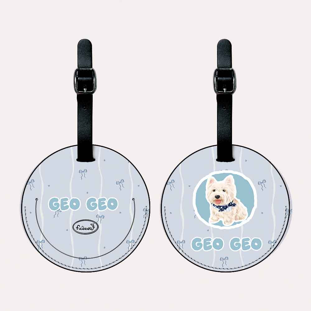 Customized PU Leather Luggage Tag
