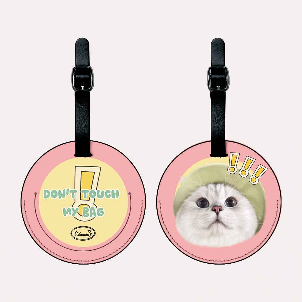Customized PU Leather Luggage Tag
