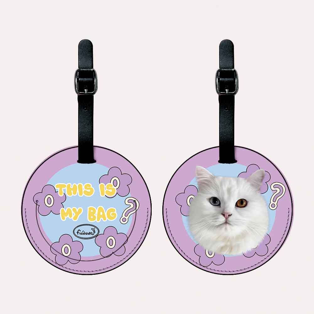 Customized PU Leather Luggage Tag