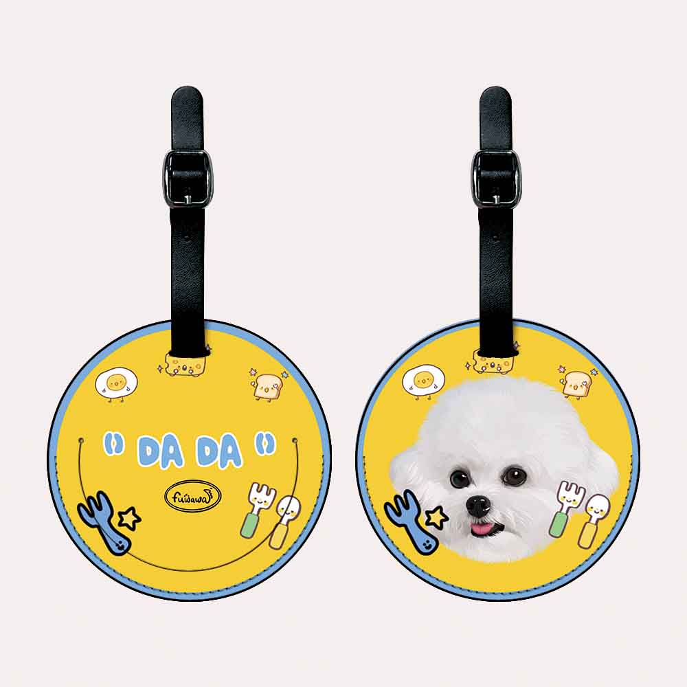 Customized PU Leather Luggage Tag