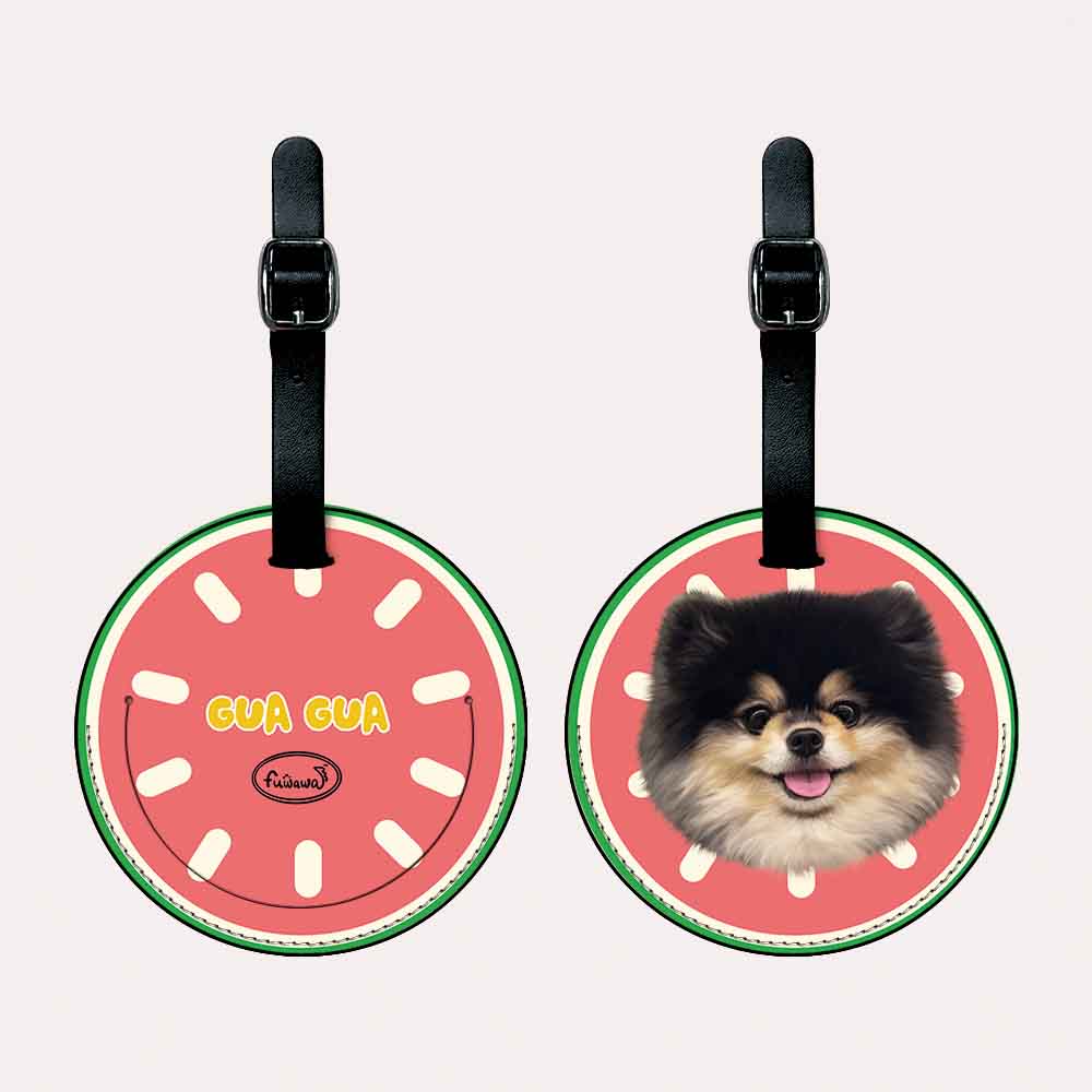 Customized PU Leather Luggage Tag