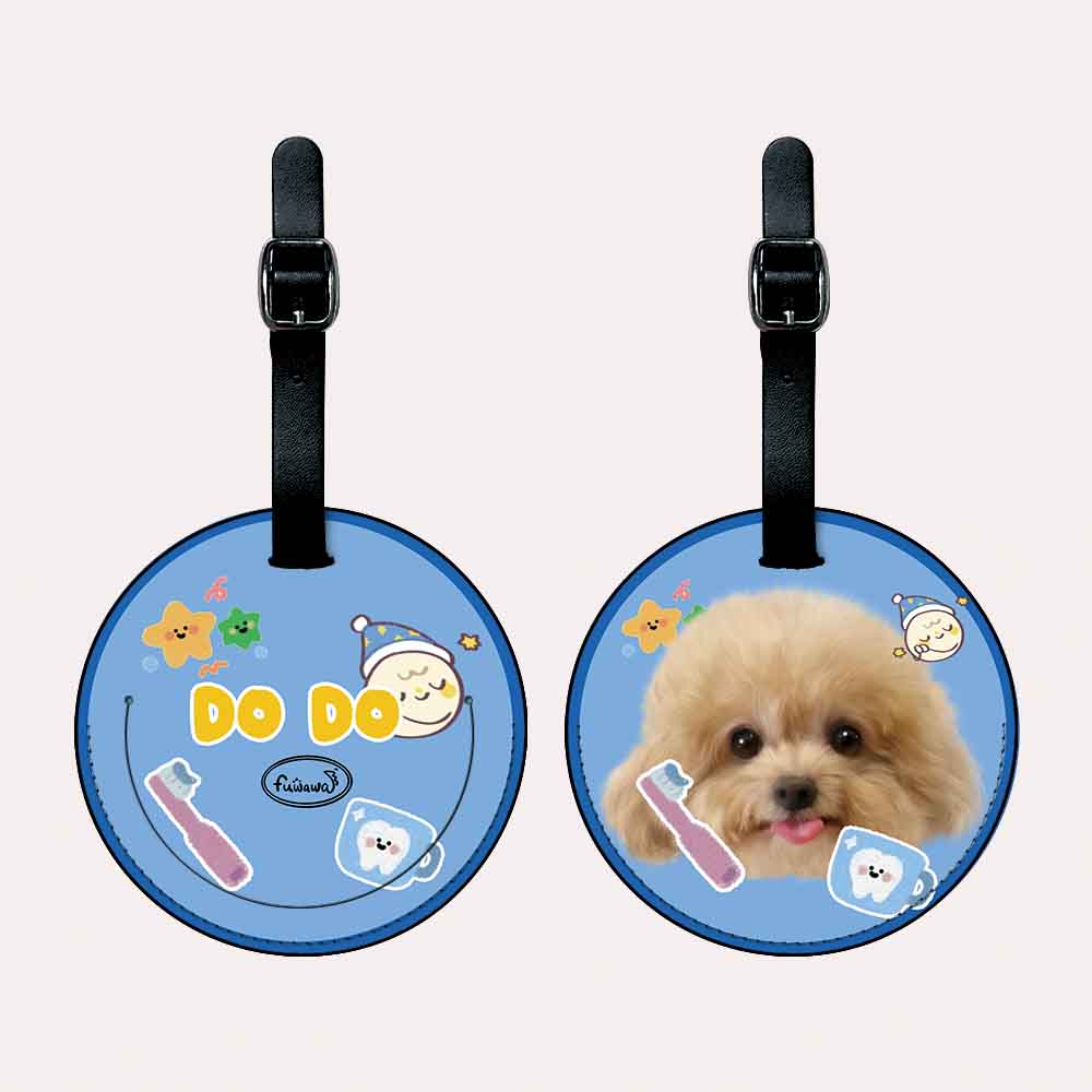 Customized PU Leather Luggage Tag