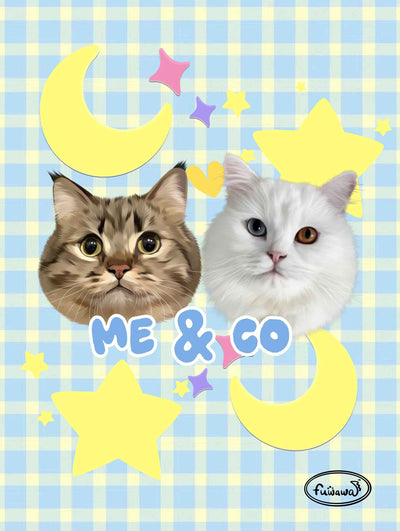 Customized Pet Portrait Blanket