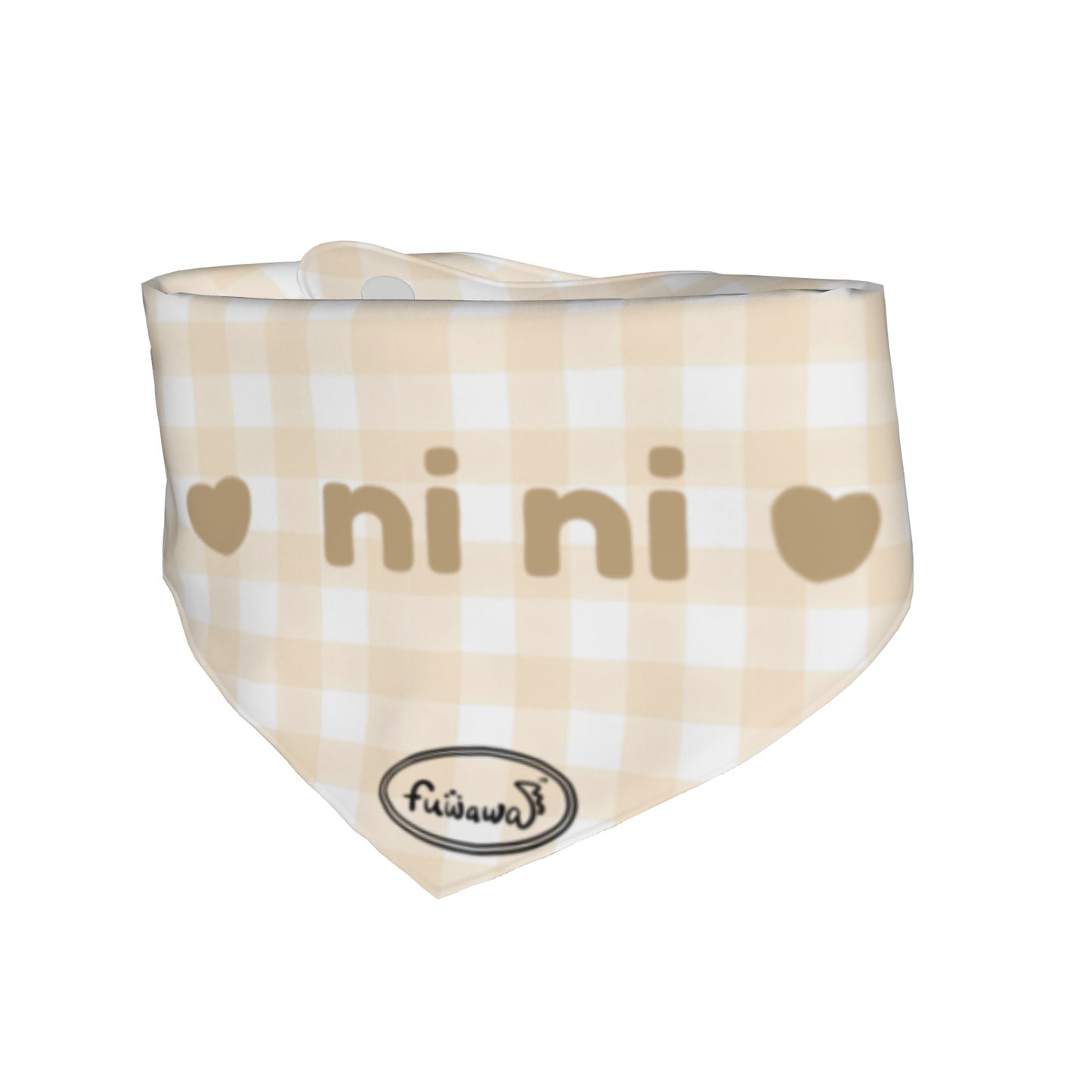100% Cottom Customized Pet Bandana Bibs
