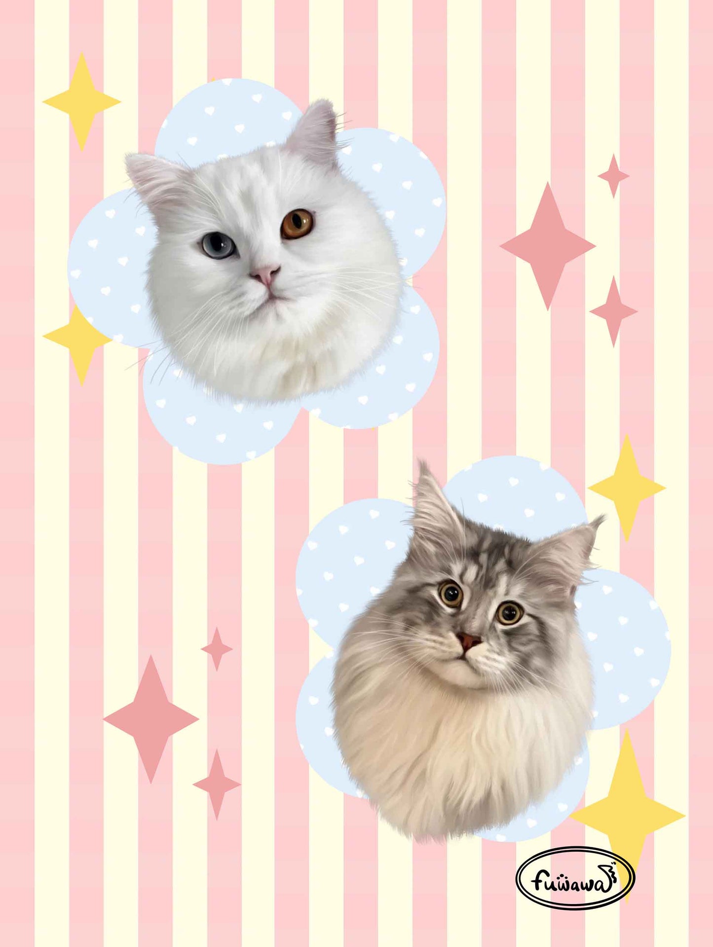 Customized Pet Portrait Blanket