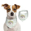 100% Cottom Customized Pet Bandana Bibs