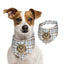 100% Cottom Customized Pet Bandana Bibs