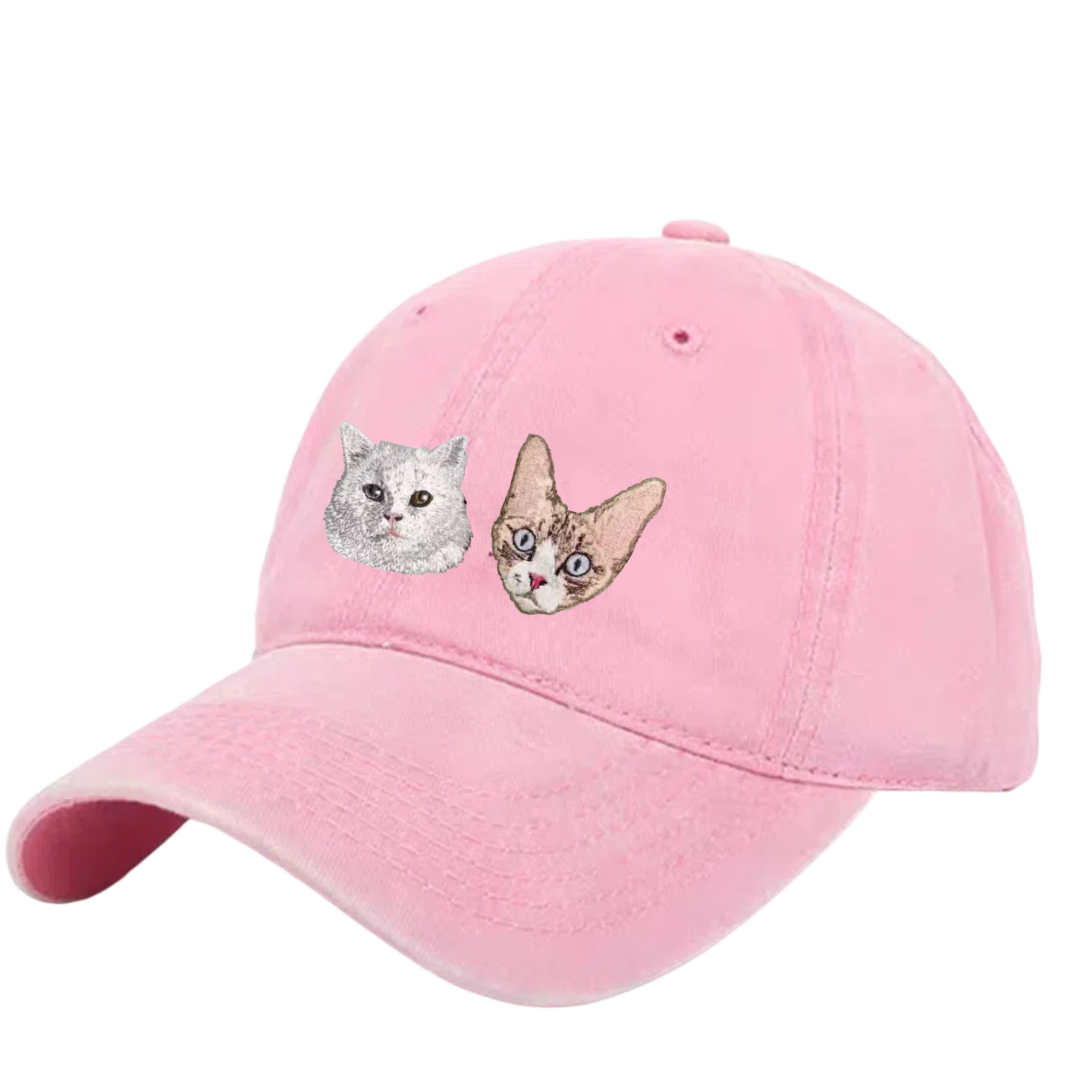 Customized Pet Portrait Embroidery Cap