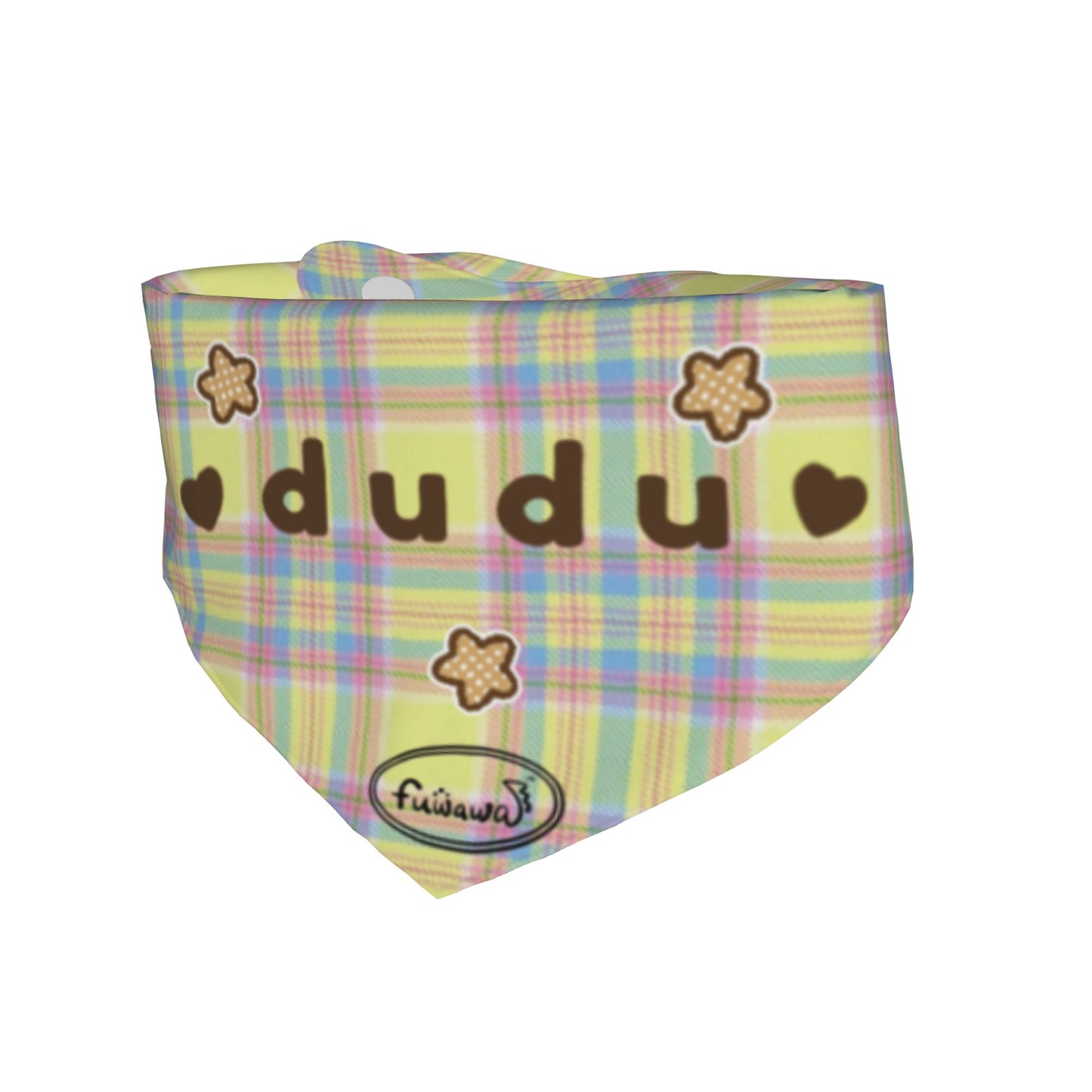 100% Cottom Customized Pet Bandana Bibs