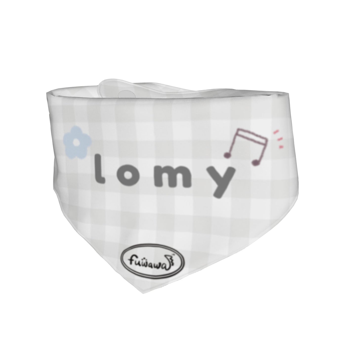 100% Cottom Customized Pet Bandana Bibs