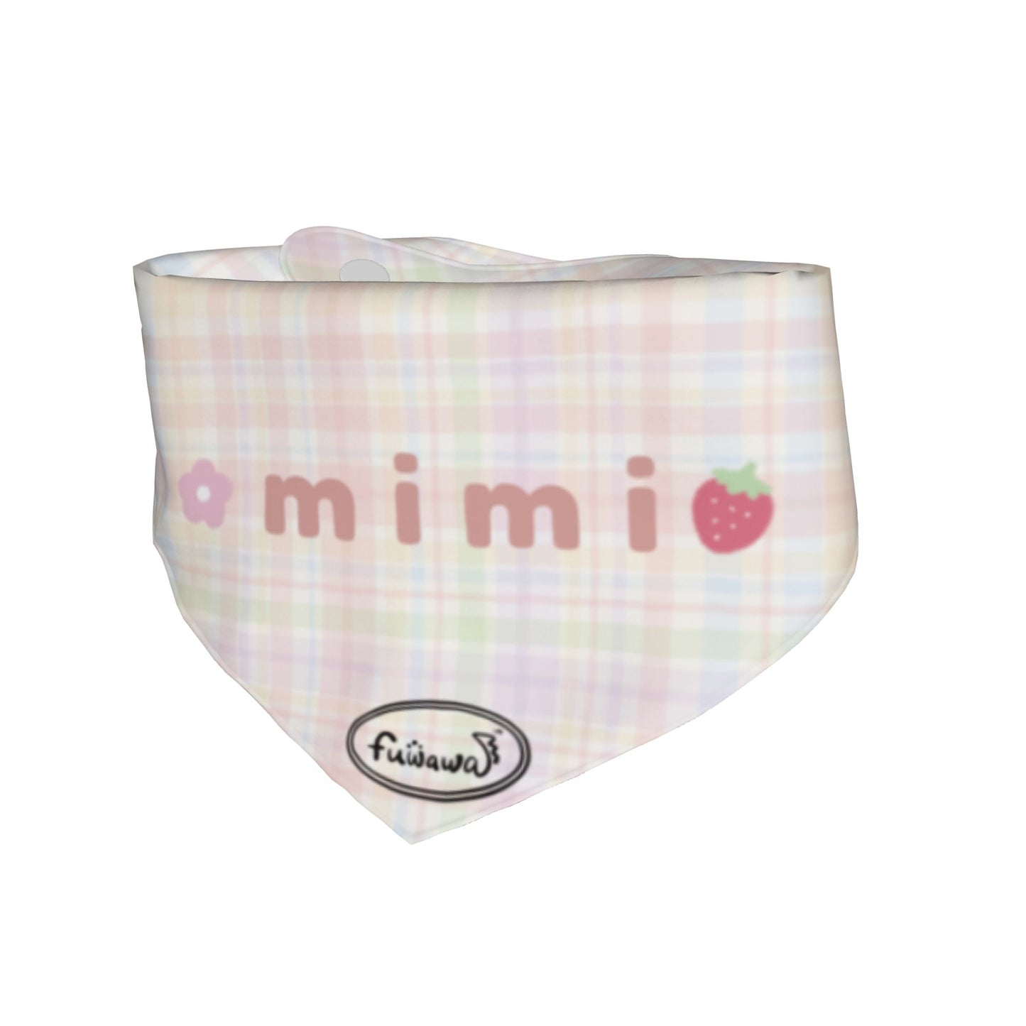 100% Cottom Customized Pet Bandana Bibs
