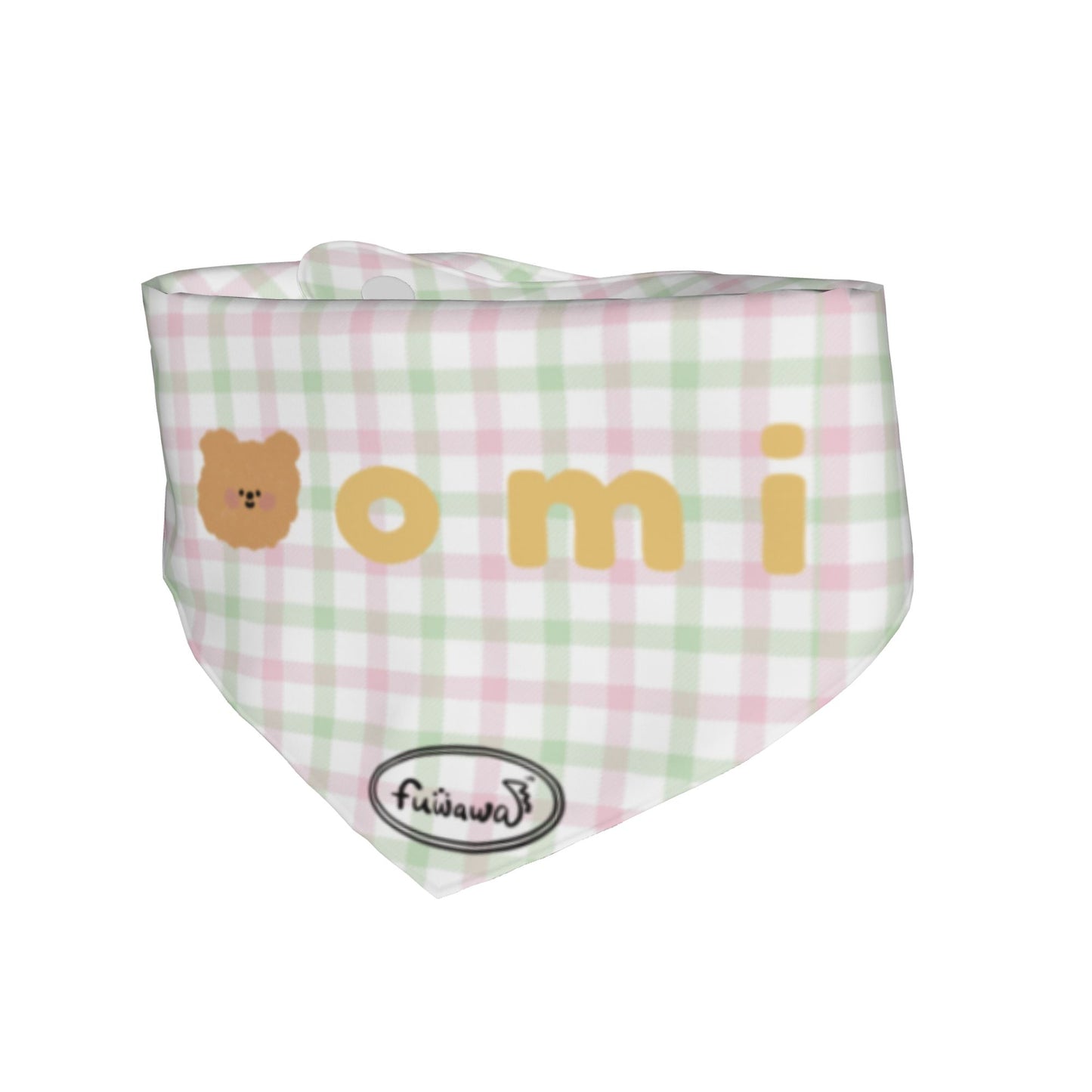100% Cottom Customized Pet Bandana Bibs