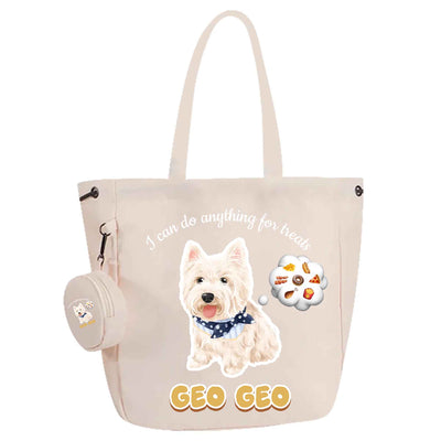 Customized Nylon Pet Tote Bag