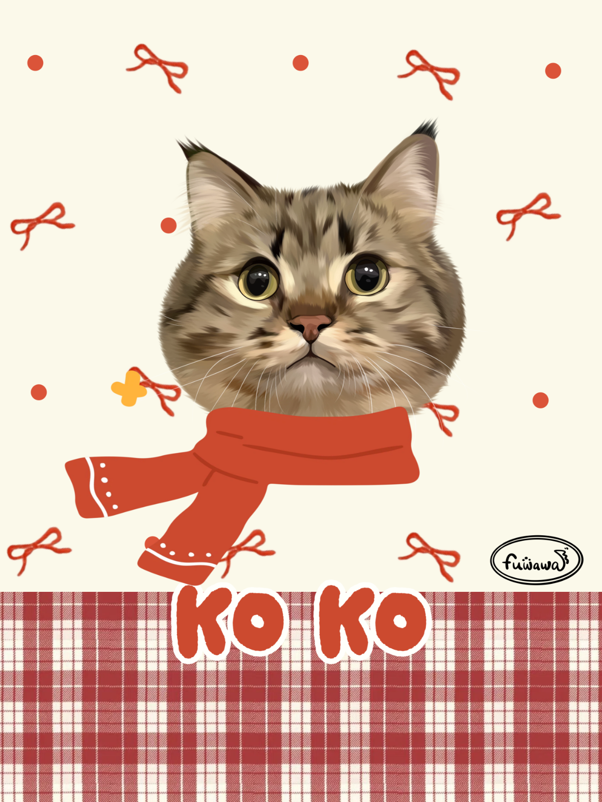 Customized Pet Portrait Blanket