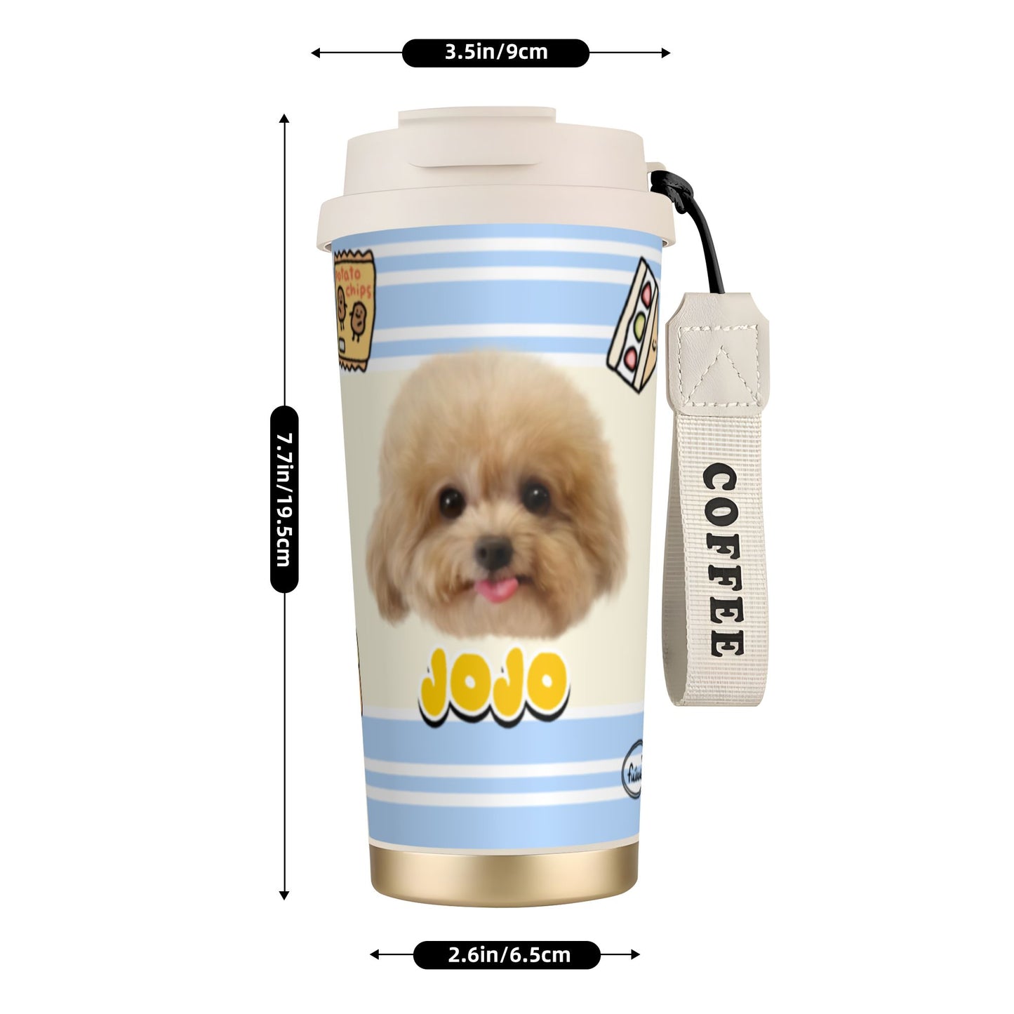 500ml Customized Stainless Coffee Cup