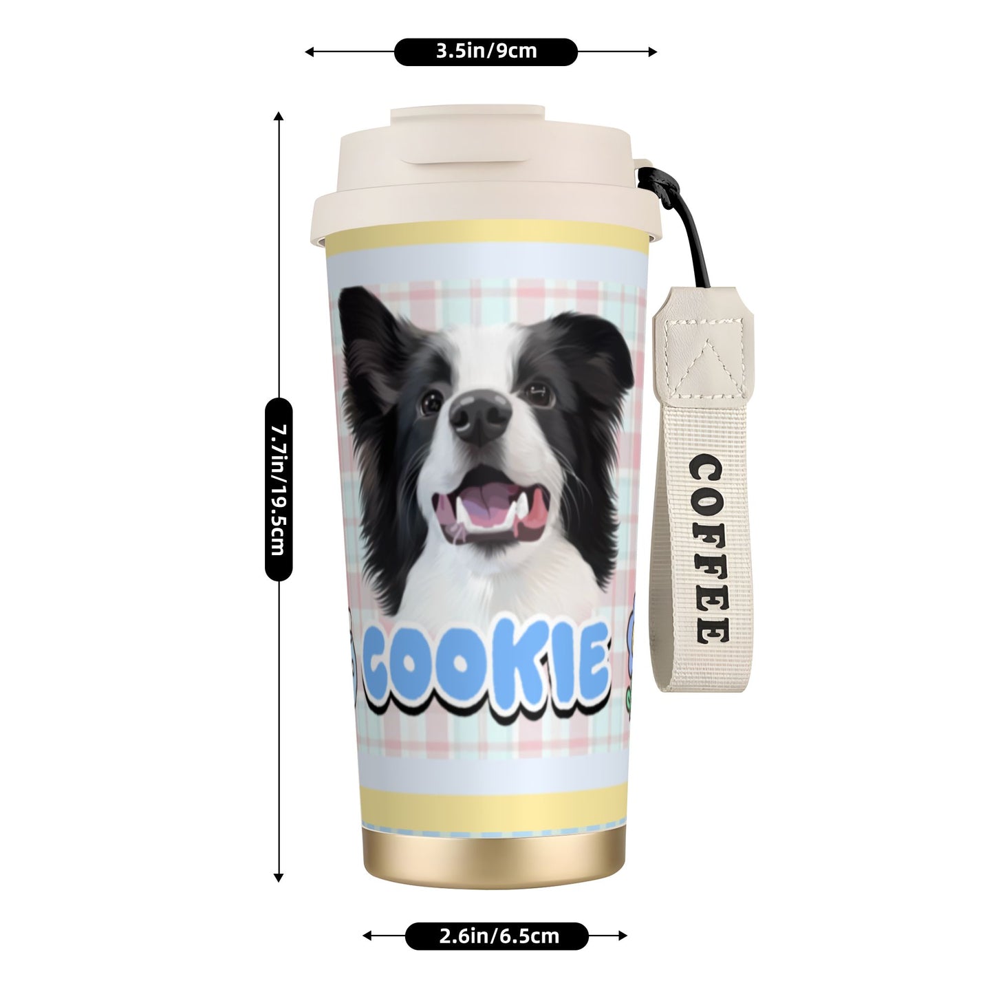 500ml Customized Stainless Coffee Cup