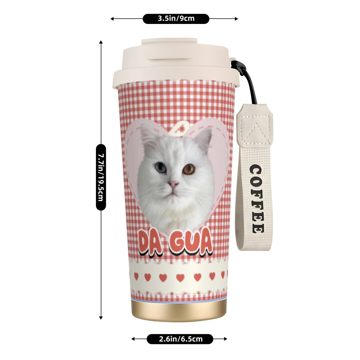 500ml Customized Stainless Coffee Cup