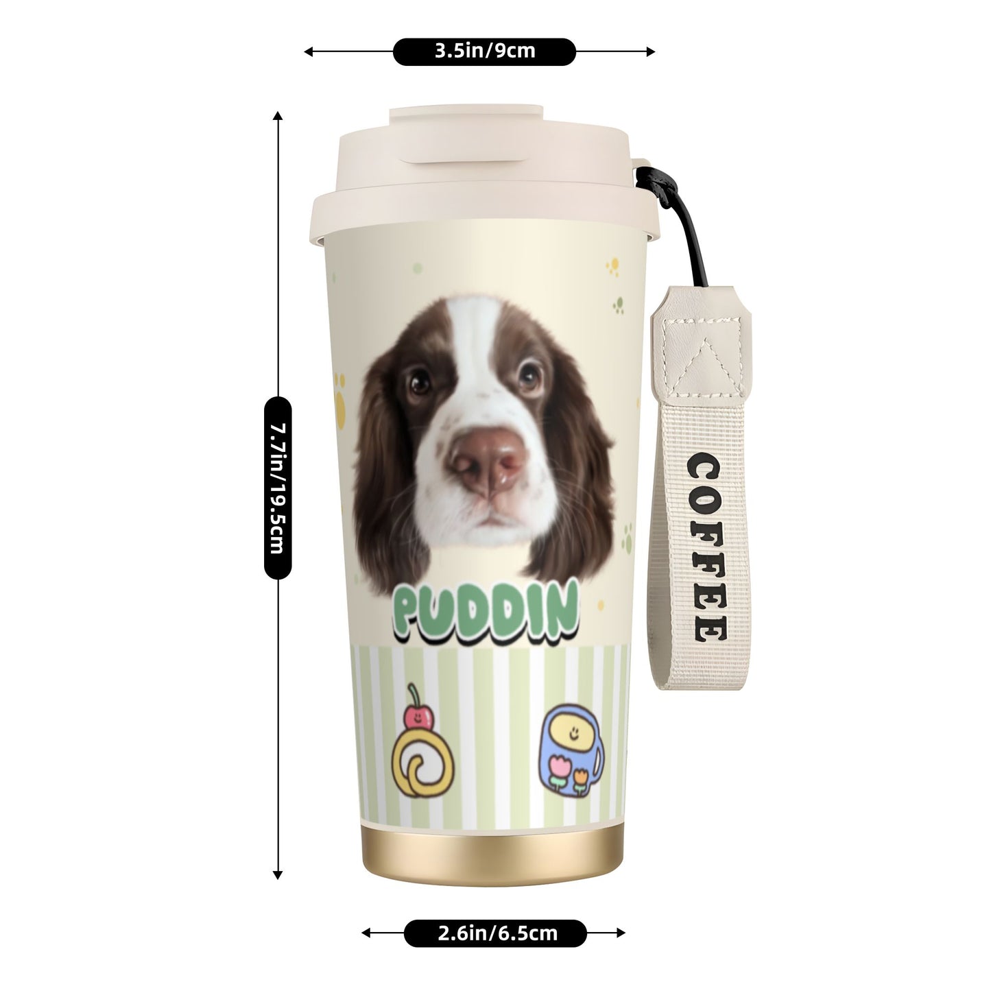 500ml Customized Stainless Coffee Cup