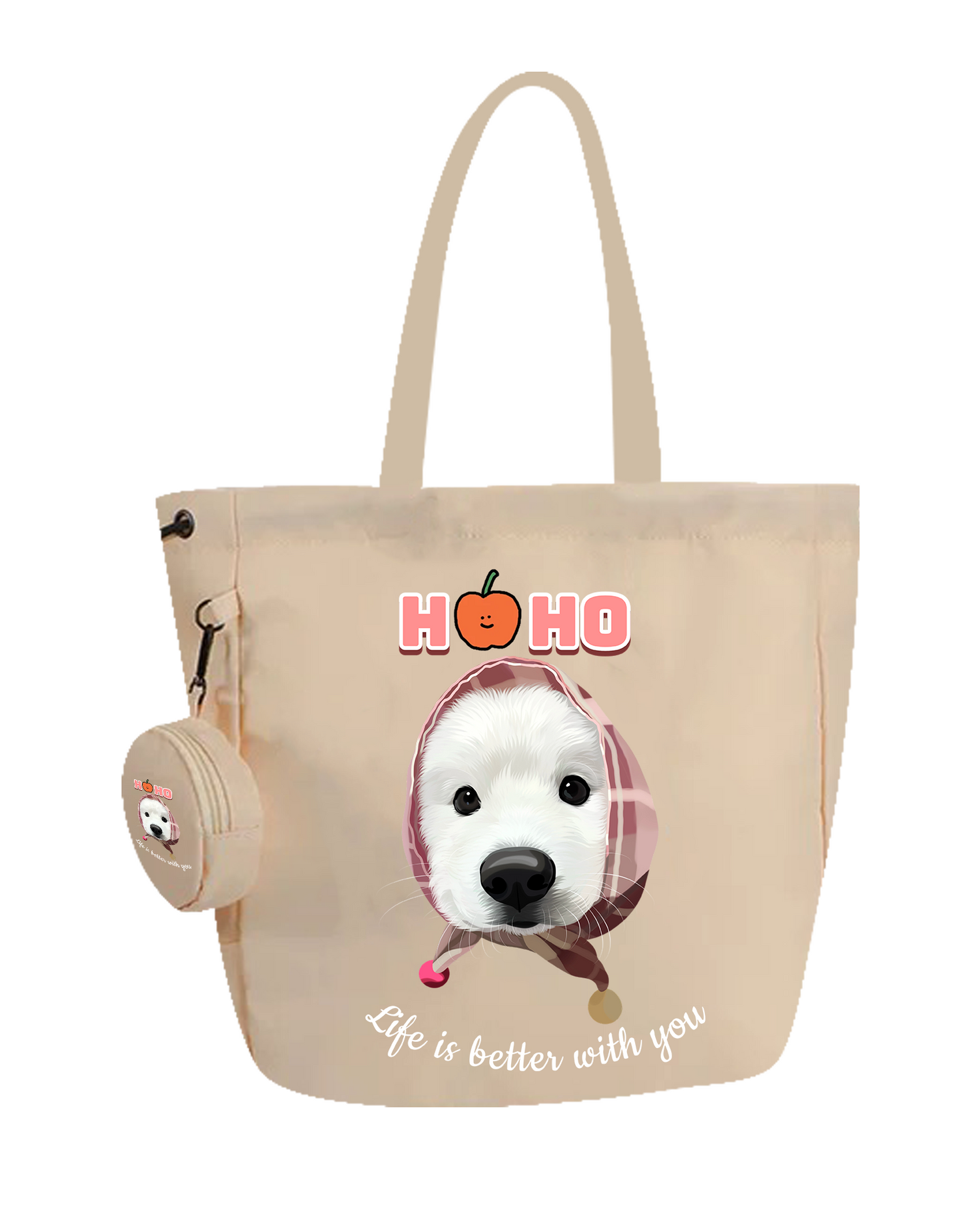 Customized Nylon Pet Tote Bag