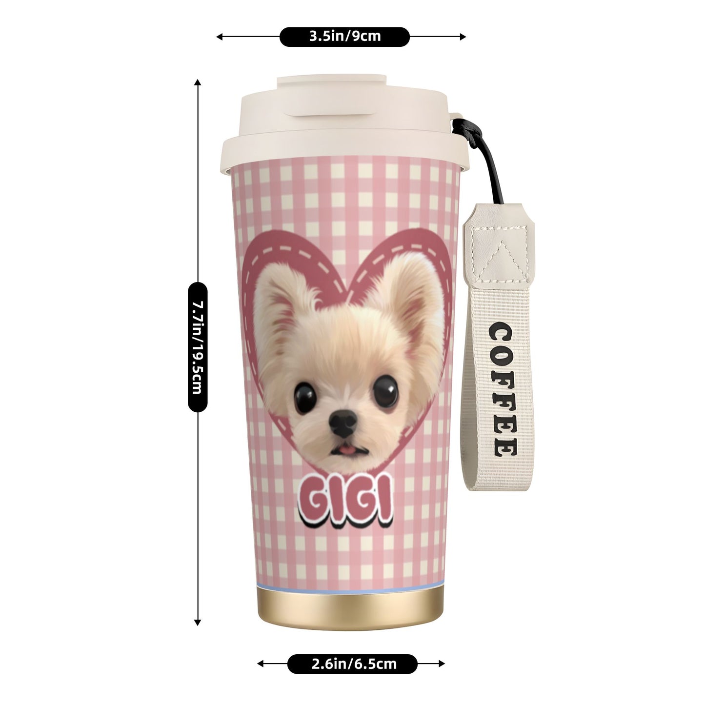 500ml Customized Stainless Coffee Cup