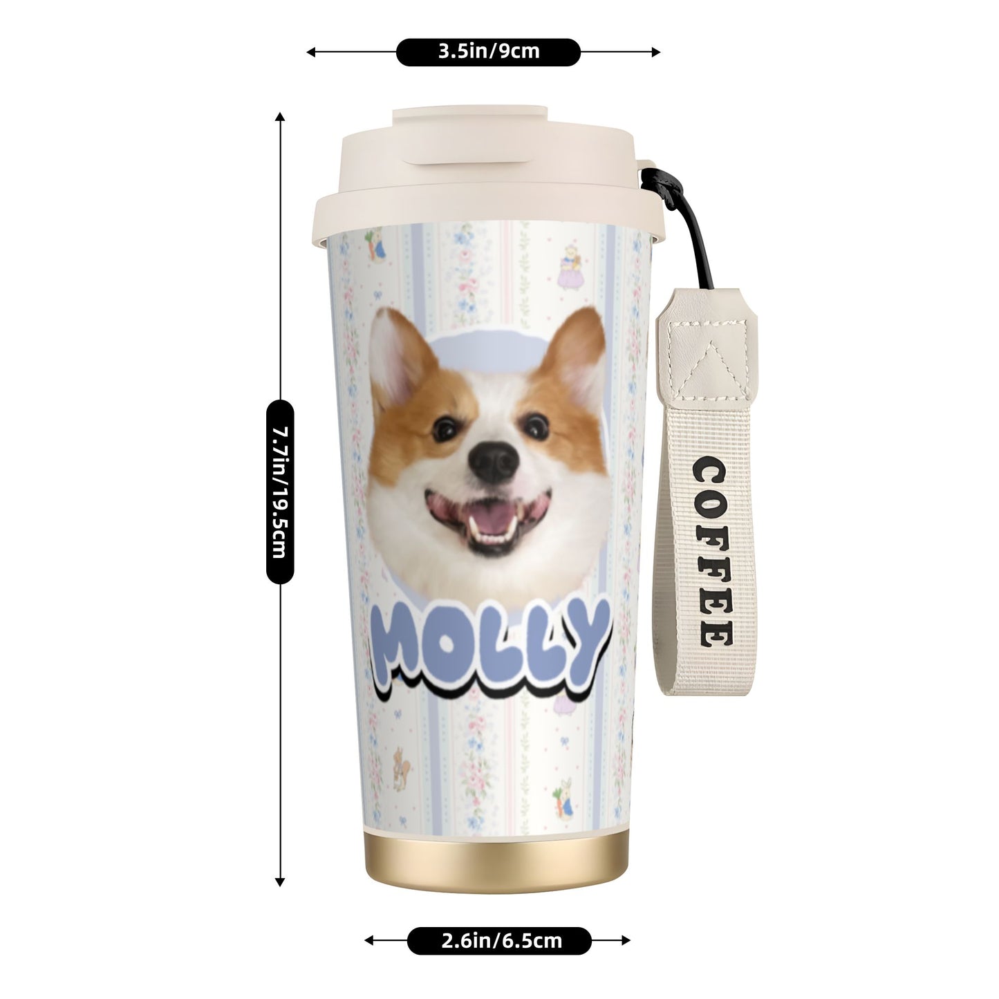 500ml Customized Stainless Coffee Cup