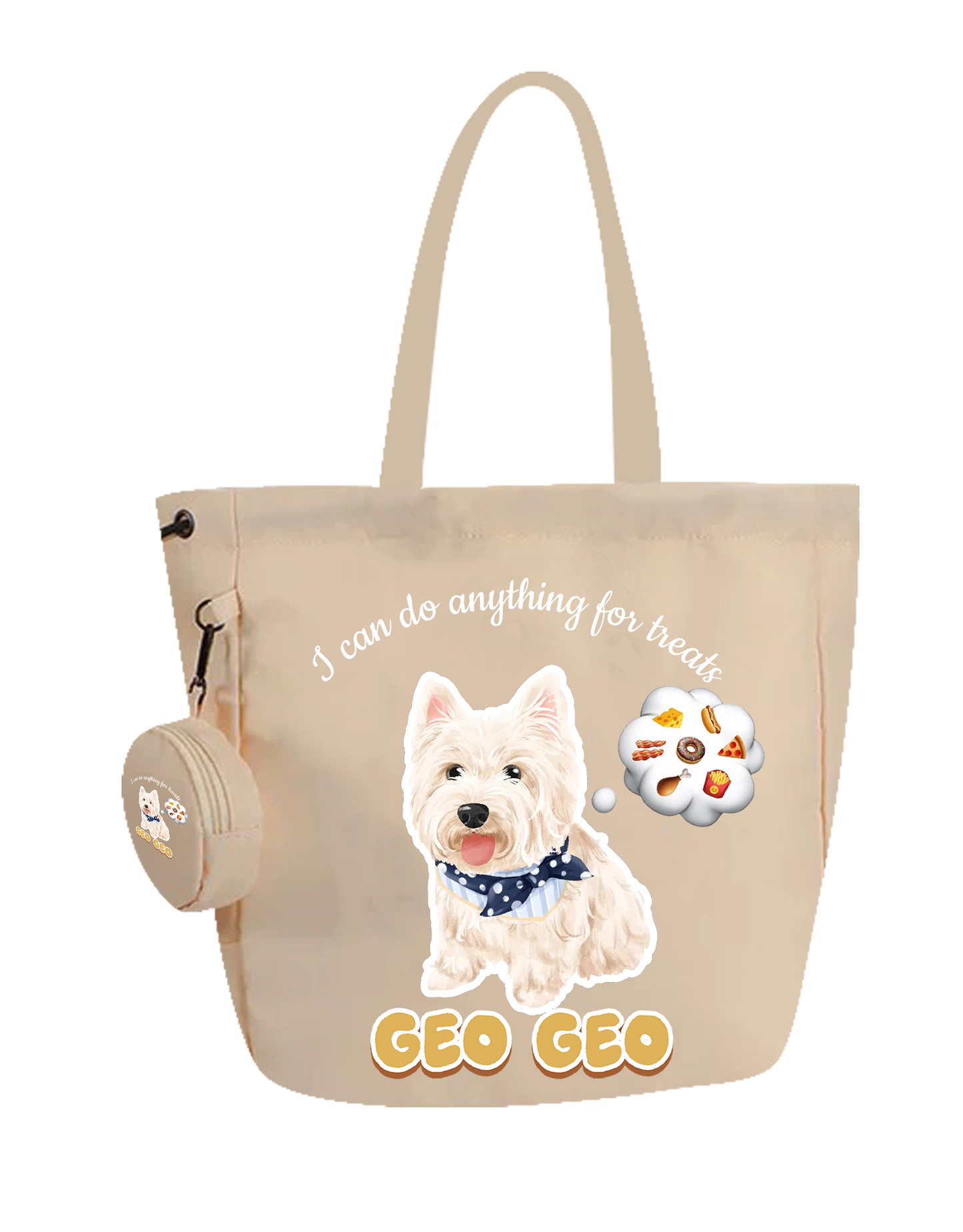Customized Nylon Pet Tote Bag