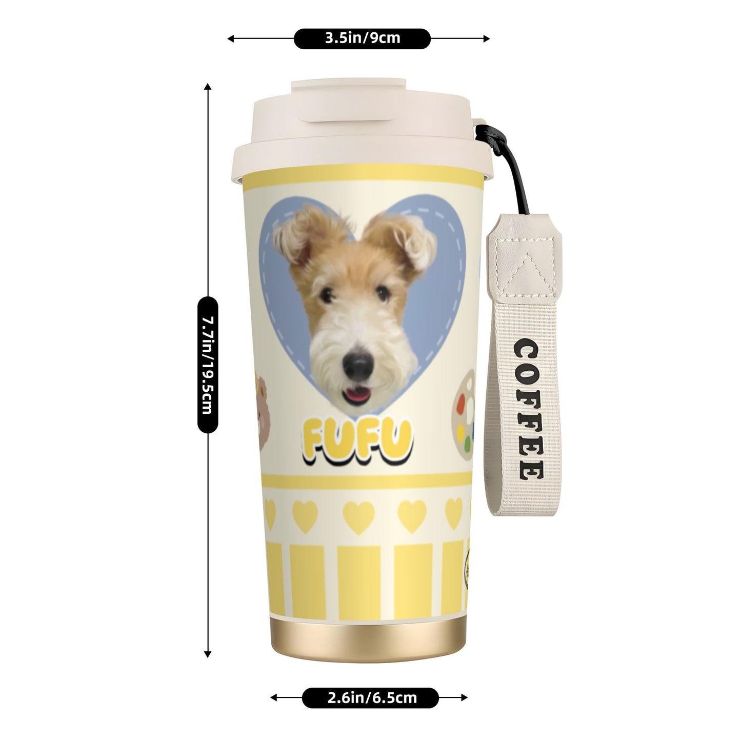 500ml Customized Stainless Coffee Cup