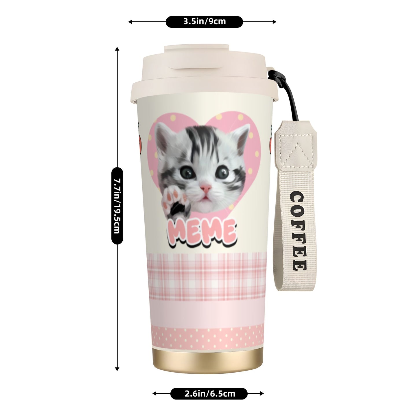 500ml Customized Stainless Coffee Cup