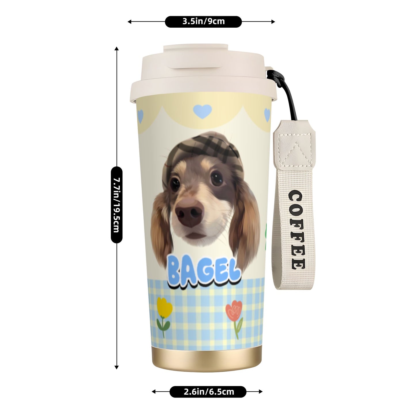 500ml Customized Stainless Coffee Cup