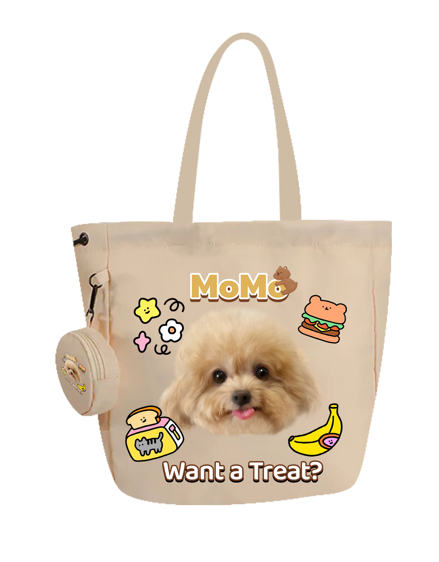 Customized Nylon Pet Tote Bag