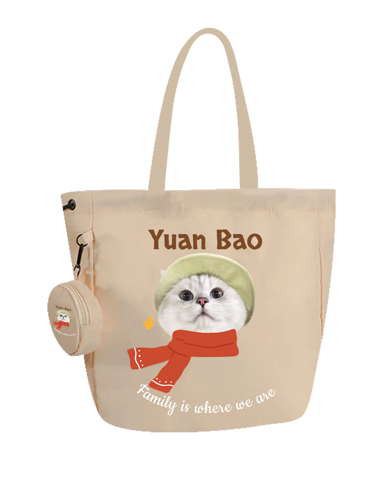 Customized Nylon Pet Tote Bag