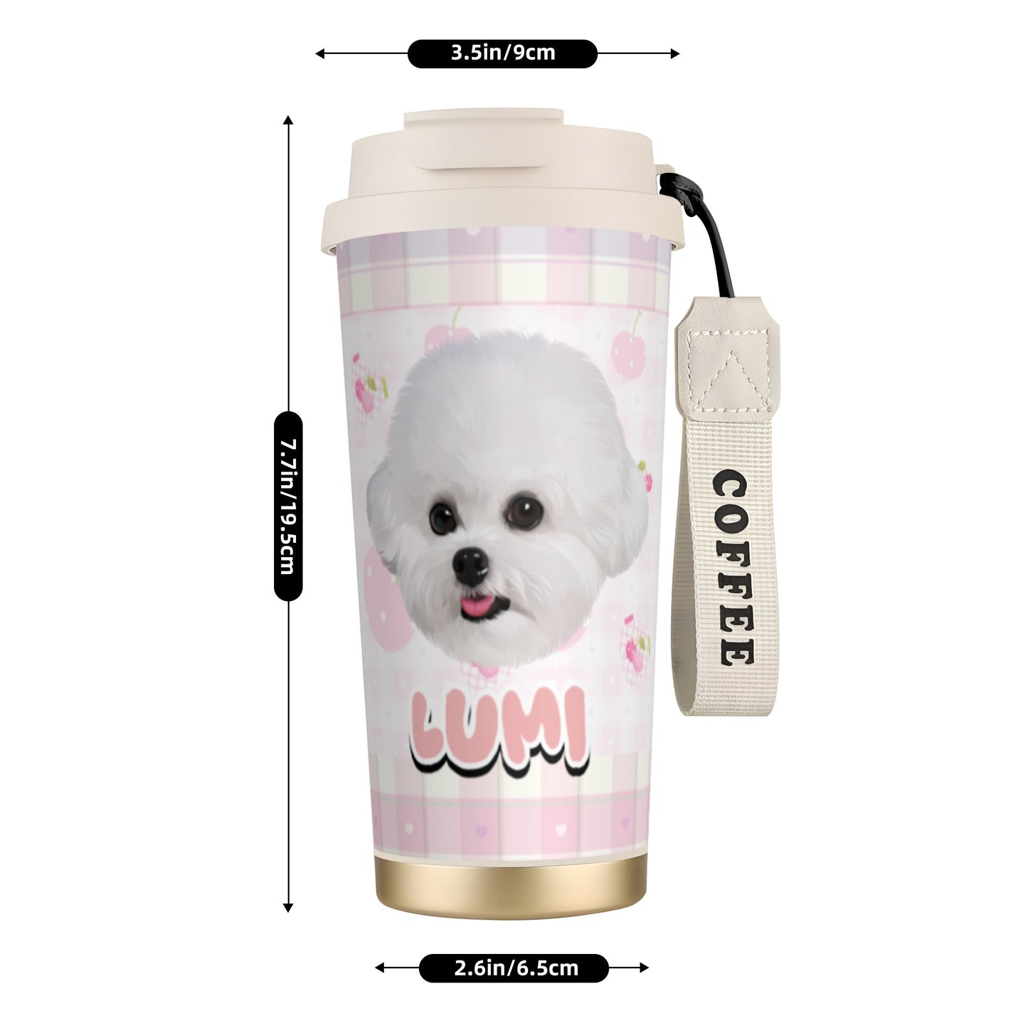 500ml Customized Stainless Coffee Cup