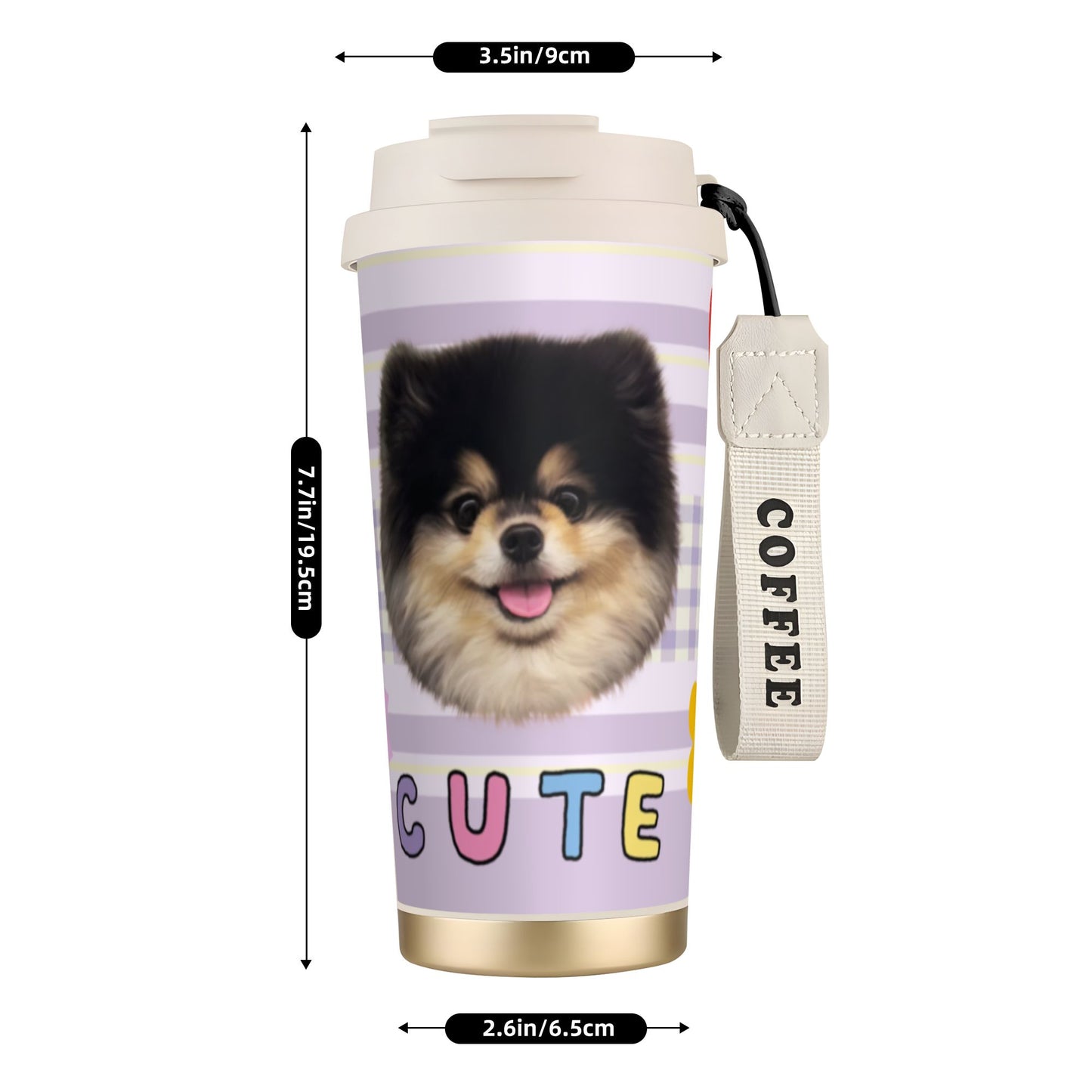 500ml Customized Stainless Coffee Cup