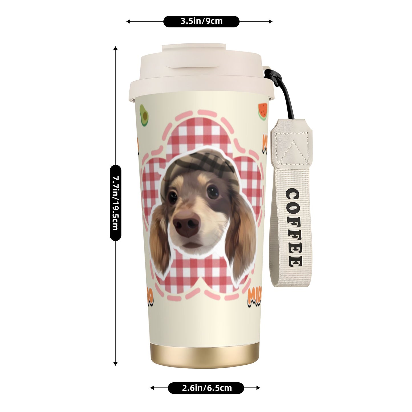 500ml Customized Stainless Coffee Cup