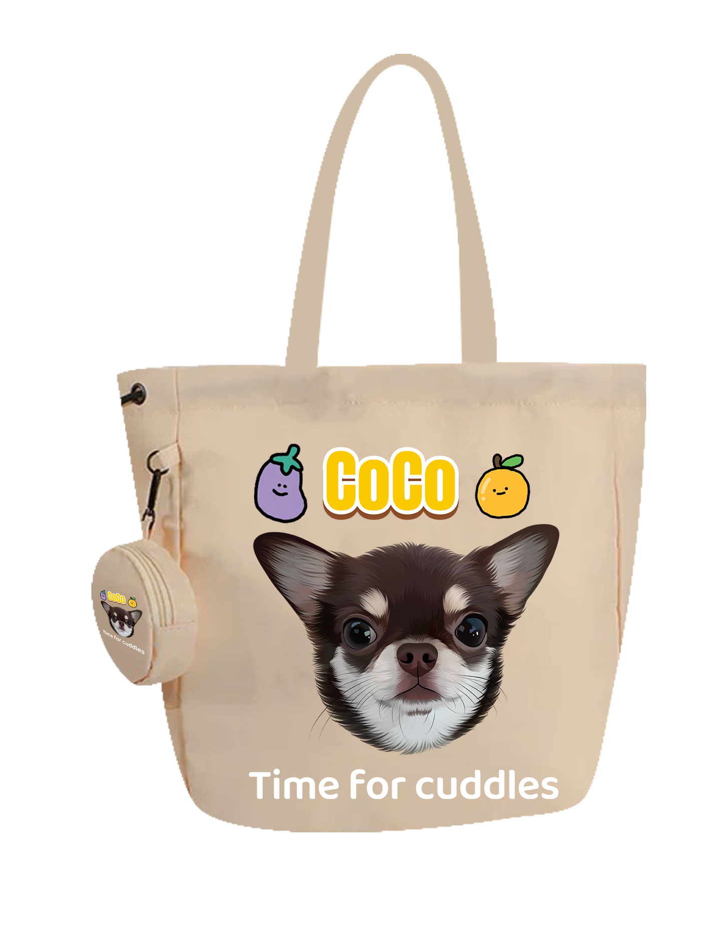 Customized Nylon Pet Tote Bag