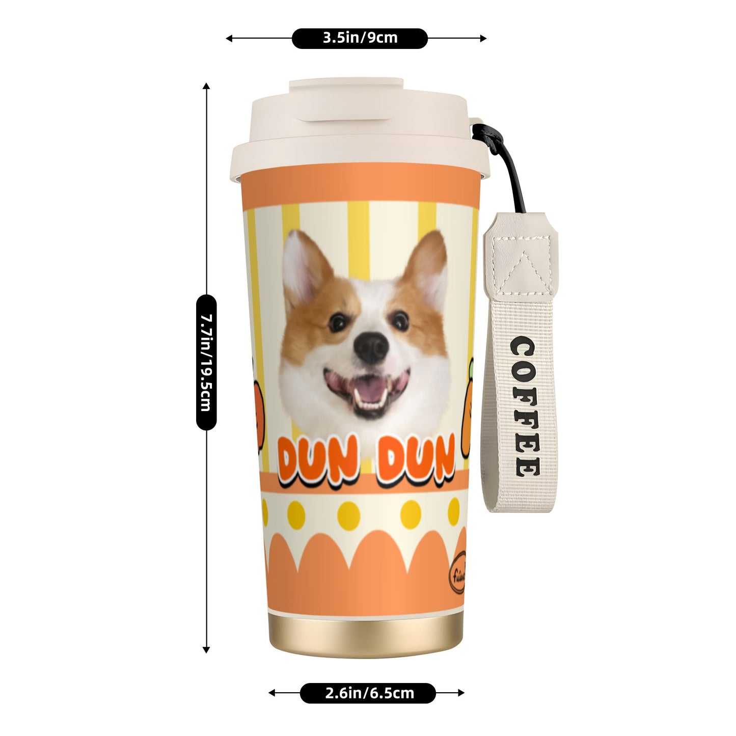 500ml Customized Stainless Coffee Cup
