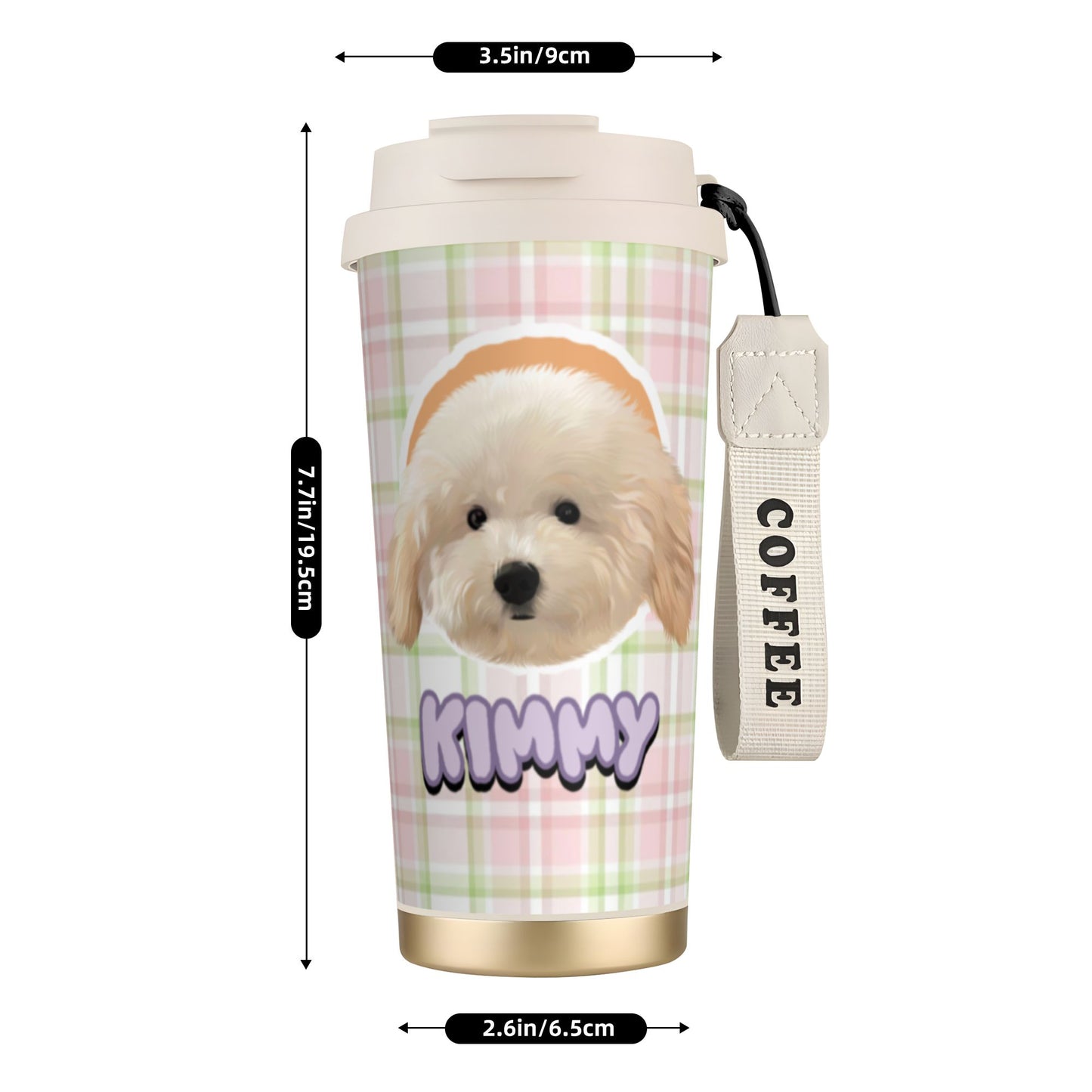 500ml Customized Stainless Coffee Cup