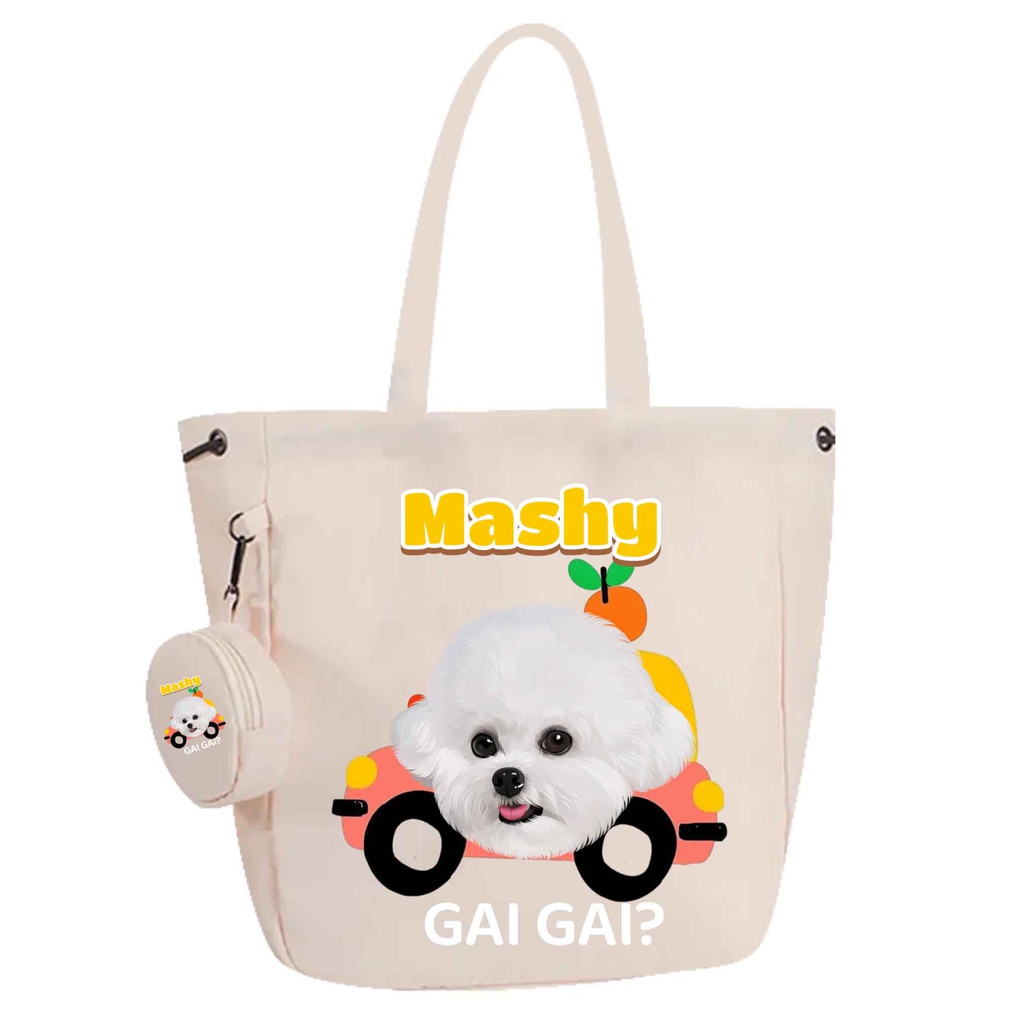 Customized Nylon Pet Tote Bag
