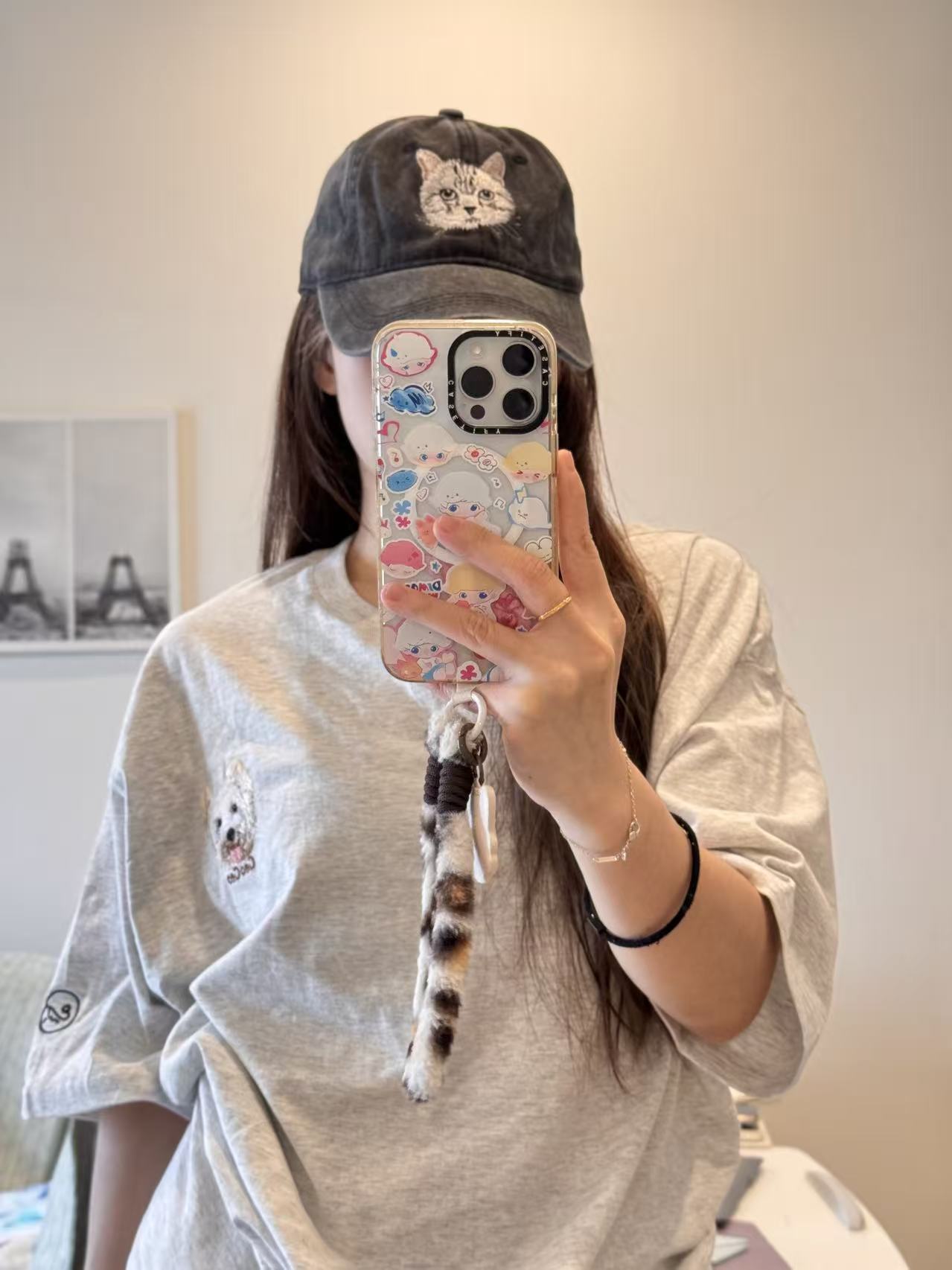 Customized Pet Portrait Embroidery Cap