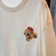 Customized Pet Portrait Embroidery T Shirt - 1 Portrait