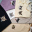 Customized Pet Portrait Embroidery T Shirt - 1 Portrait