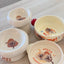 Customized Pet Portrait Ceramic Shallow Bowl with Two Handles