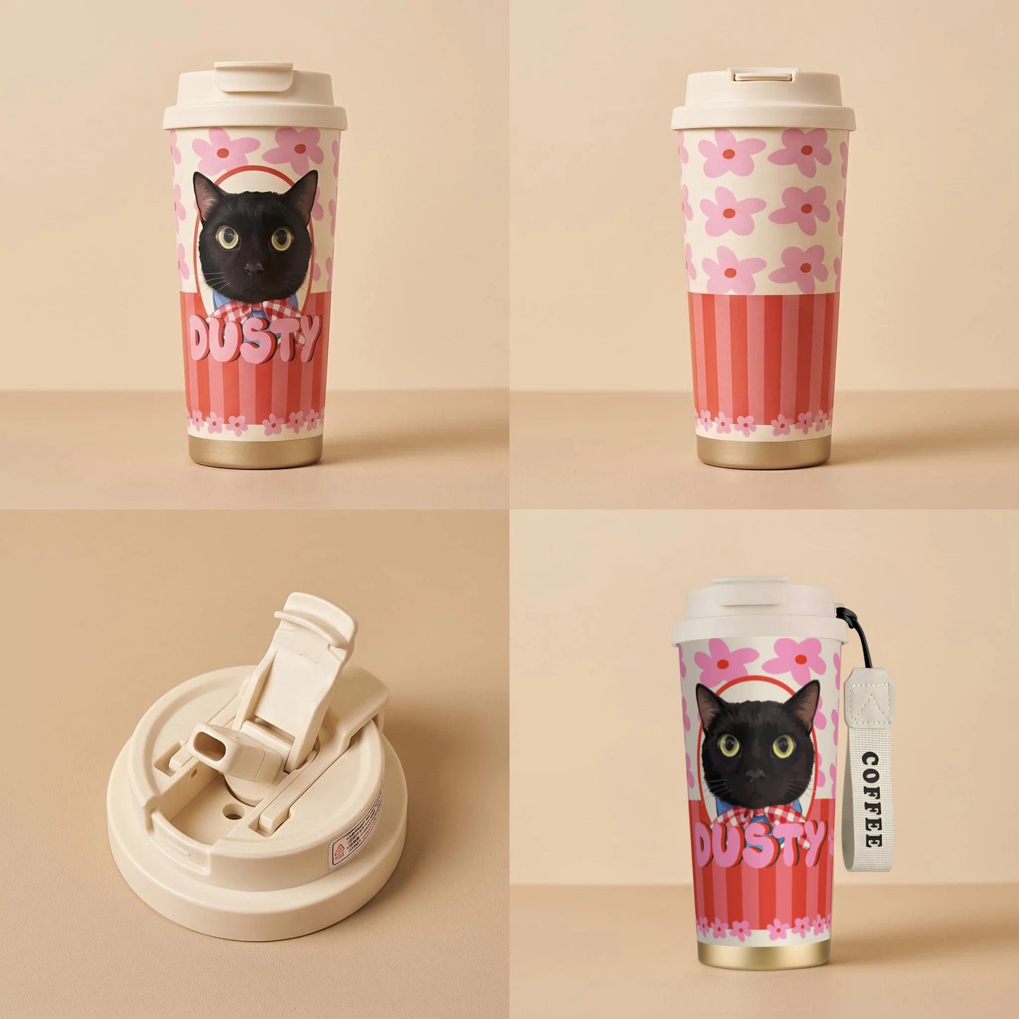 500ml Customized Stainless Coffee Cup