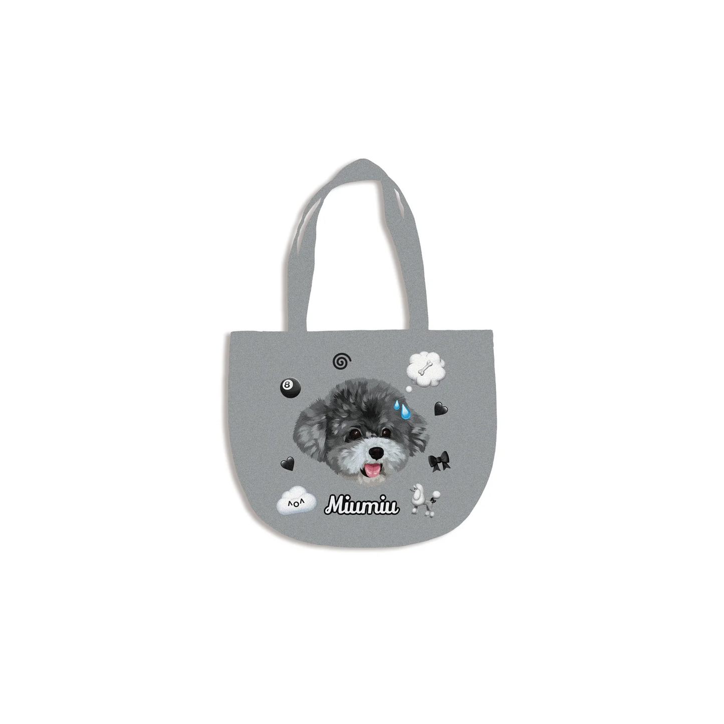 Pooji - Custom Pet Portrait Canvas Tote