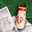 Pooji - 600ml Pet Customize Chubby Insulated Stainless Steel Handle Water Bottle