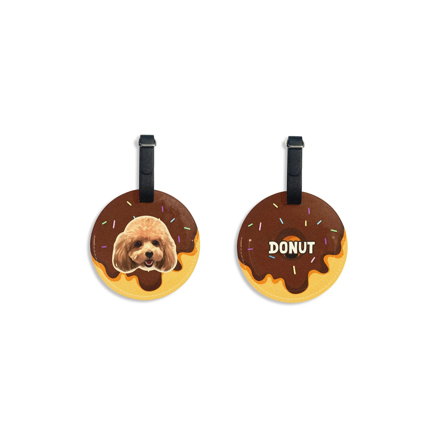 Pooji - Custom Pet Portrait Luggage Tag