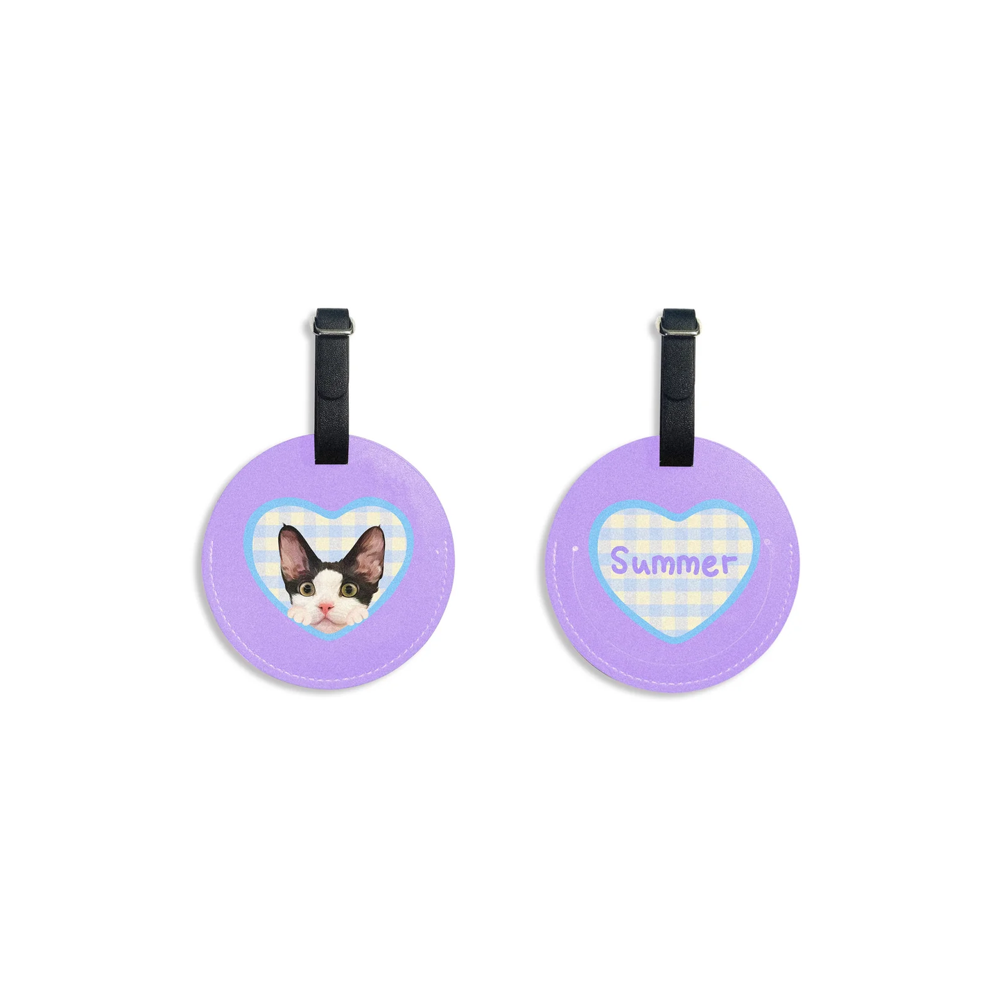 Pooji - Custom Pet Portrait Luggage Tag