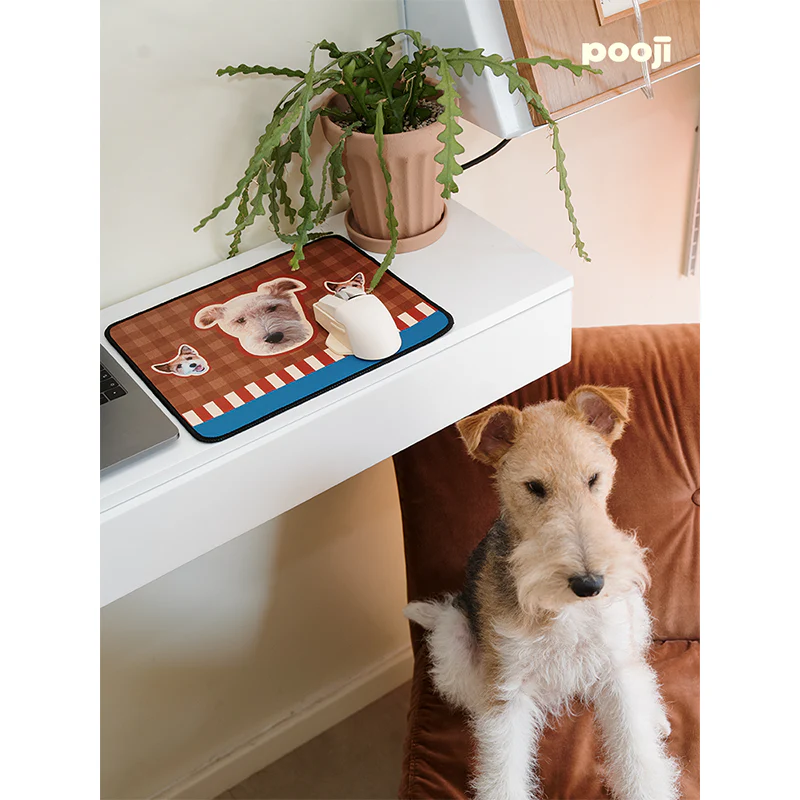 Pooji - Custom Pet Desk Mat Mouse Mat